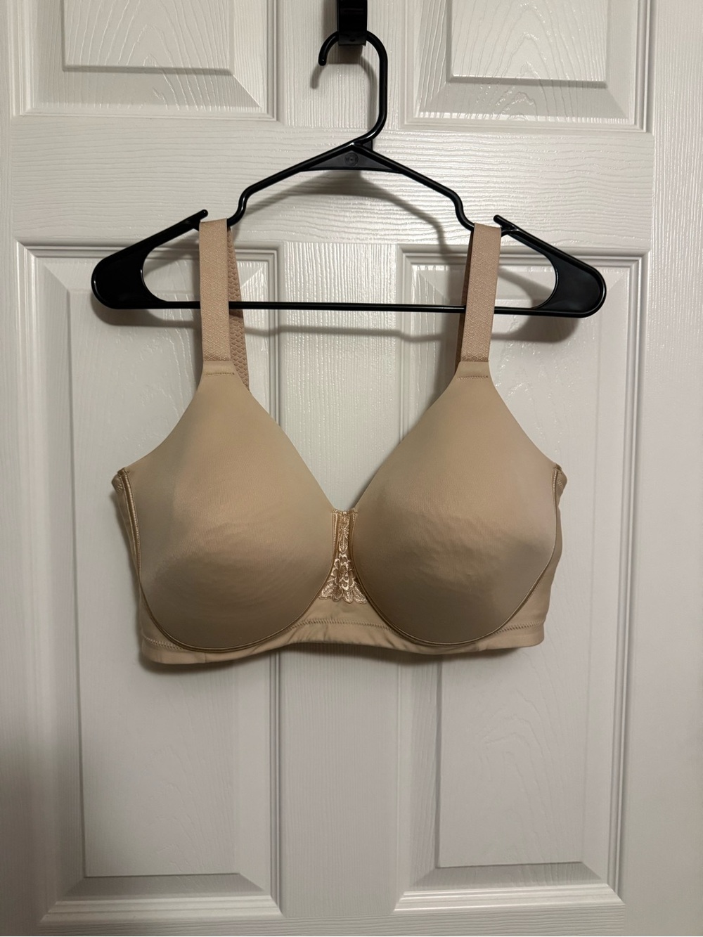 Vanity Fair Beige Seamless Underwire Bra
